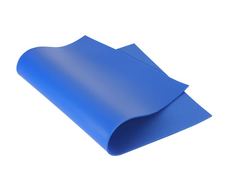 3MM Silicone Membrane Rubber Sheet For Solar PV Panels Lamination - Blue Color