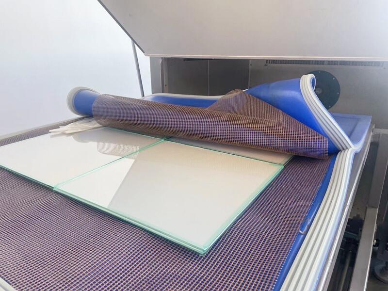 4mm X 4mm PTFE Open Mesh For EVA Film Safety Glass Laminating Vacuuming