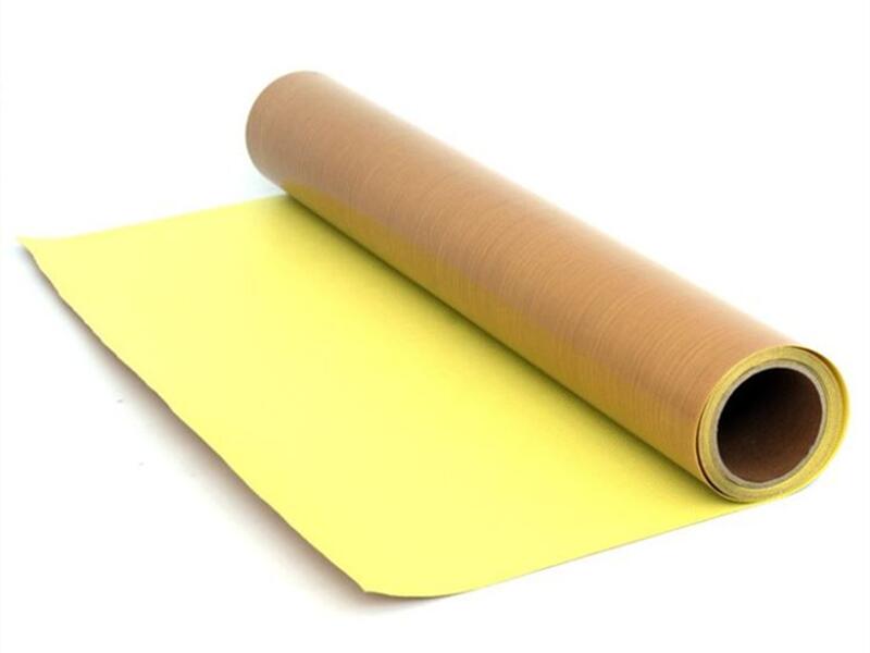 PTFE Coated Tape Self Adhesive Teflon Glass Fabric Fiber Sheet