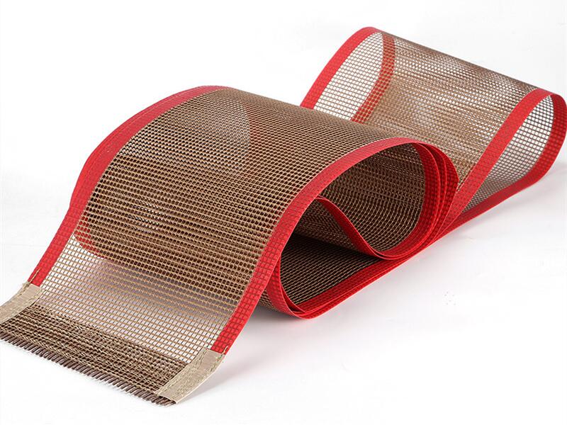 Teflon Mesh Conveyor Belt PTFE Coated Fiberglass Belting